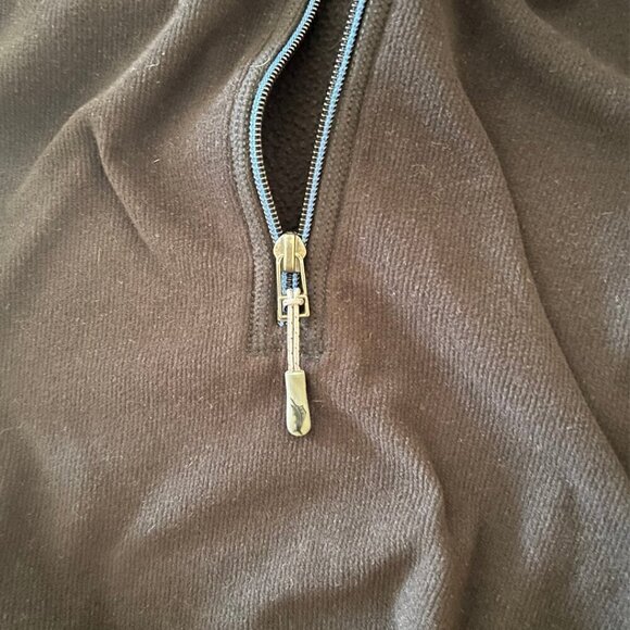 Tommy Bahama Dark Navy Fleece Quarter Zip Sweater Men's 2XT - Picture 4 of 8